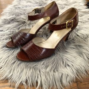 Vintage Ferragamo Heeled Sandals